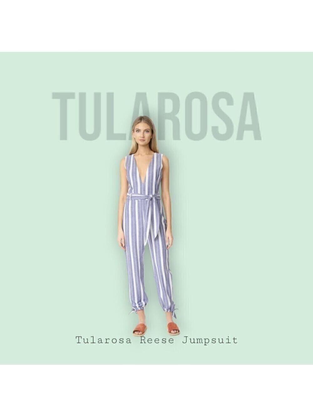 Tularosa Reese Jumpsuit - Size M - 100% Cotton